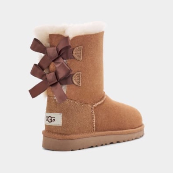 UGG Other - EUC Kids Bailey Bow II Boot Chesnut